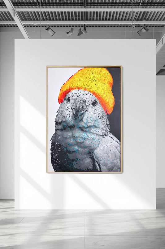 Kakadu Beanie 70x100 cm
