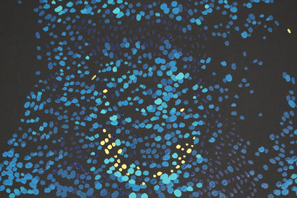 Dackel #2 blue 80 x 100 cm