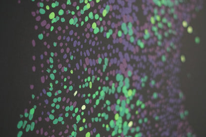 Dackel #1 green 80 x 100 cm