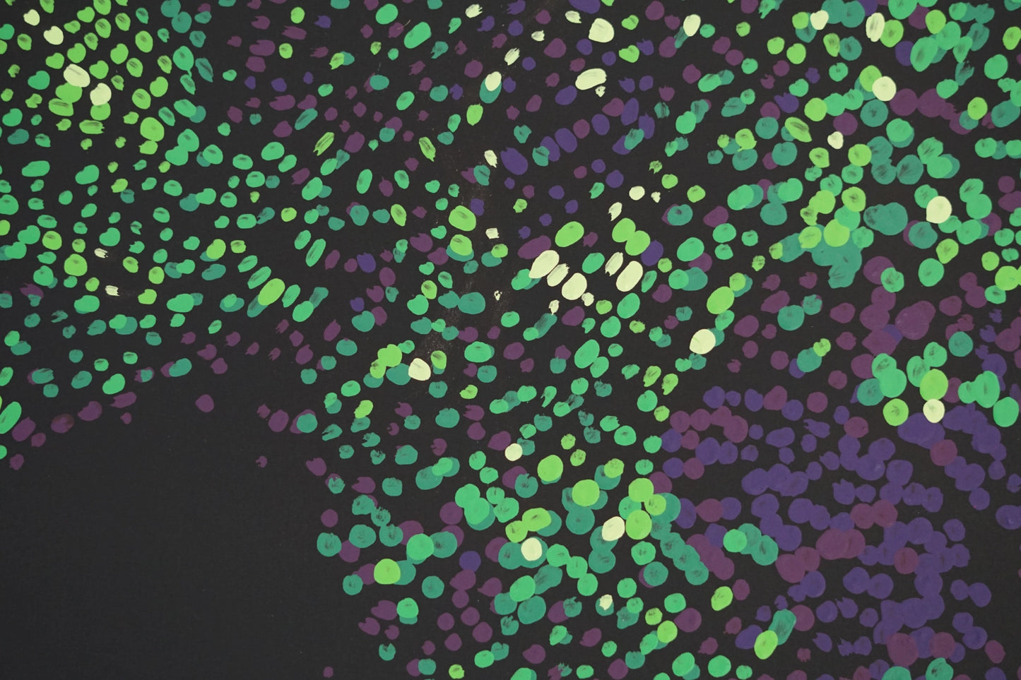 Dackel #1 green 80 x 100 cm